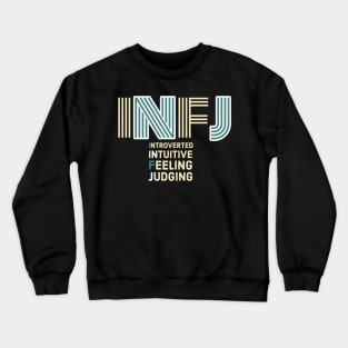 INFJ - Typography Design 4 Crewneck Sweatshirt